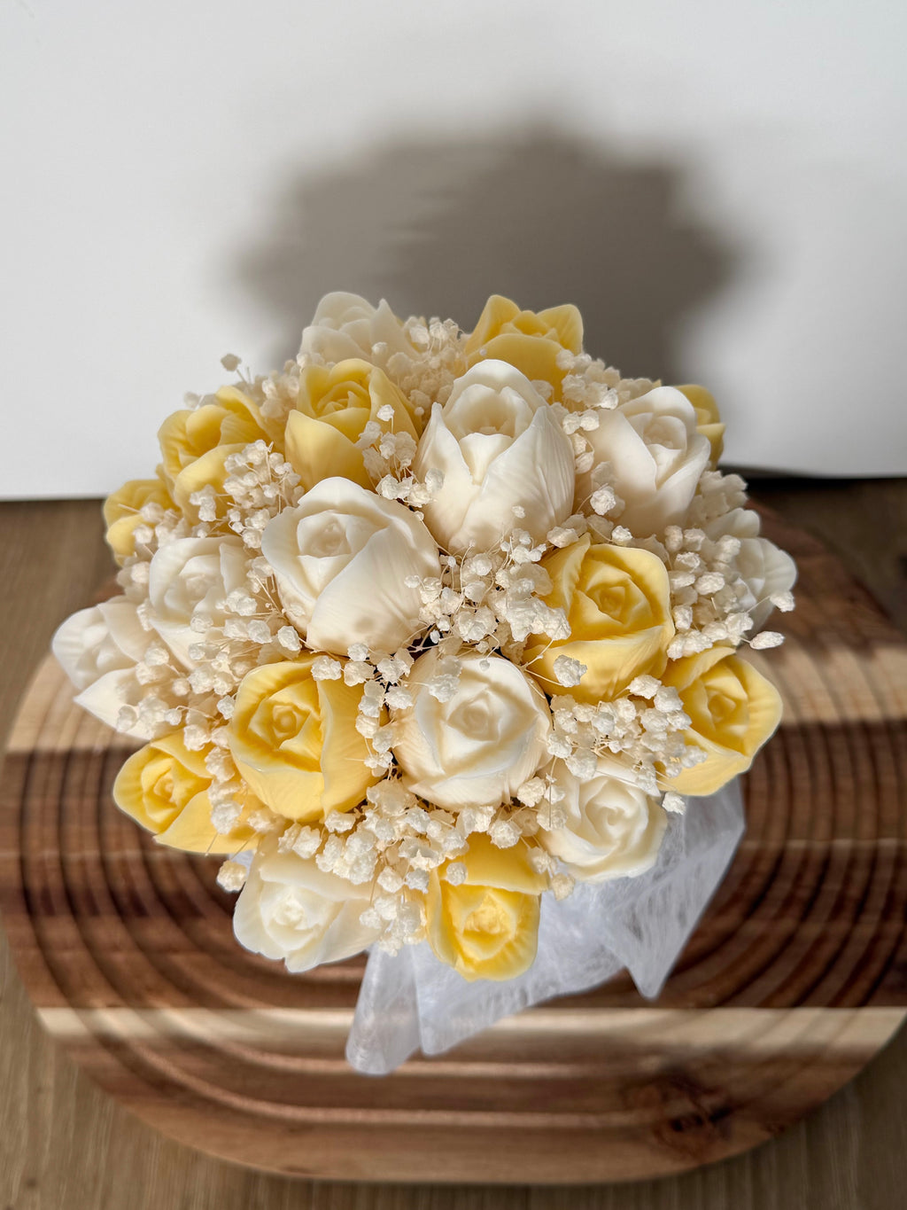 Wachsblumenstrauß „Butter Tulipa“