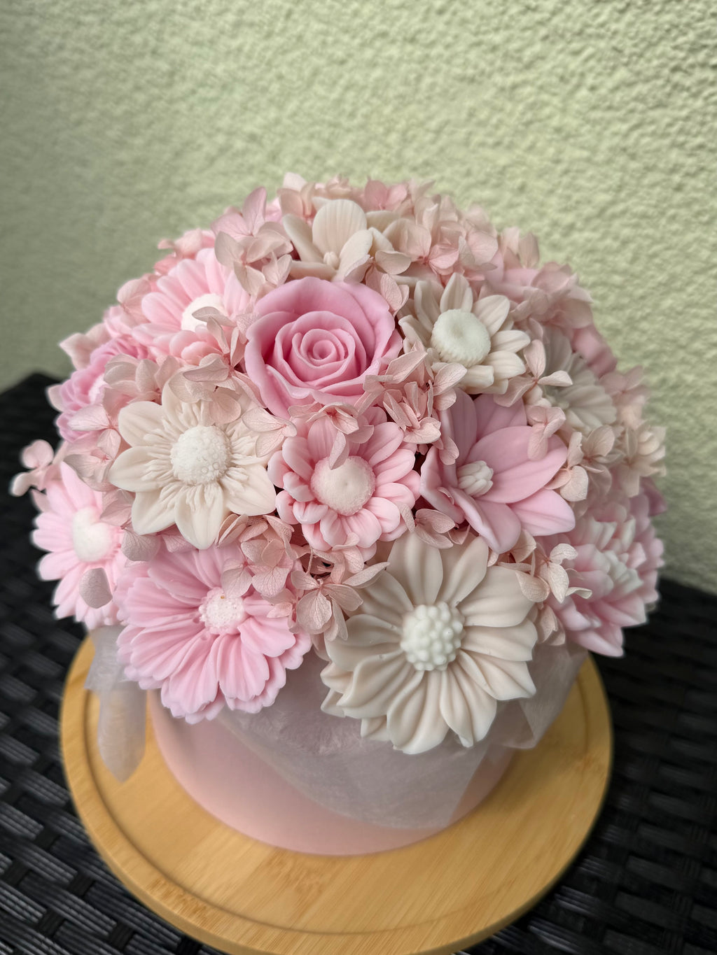 Wachsblumenstrauß XL „Sakura Bloom“