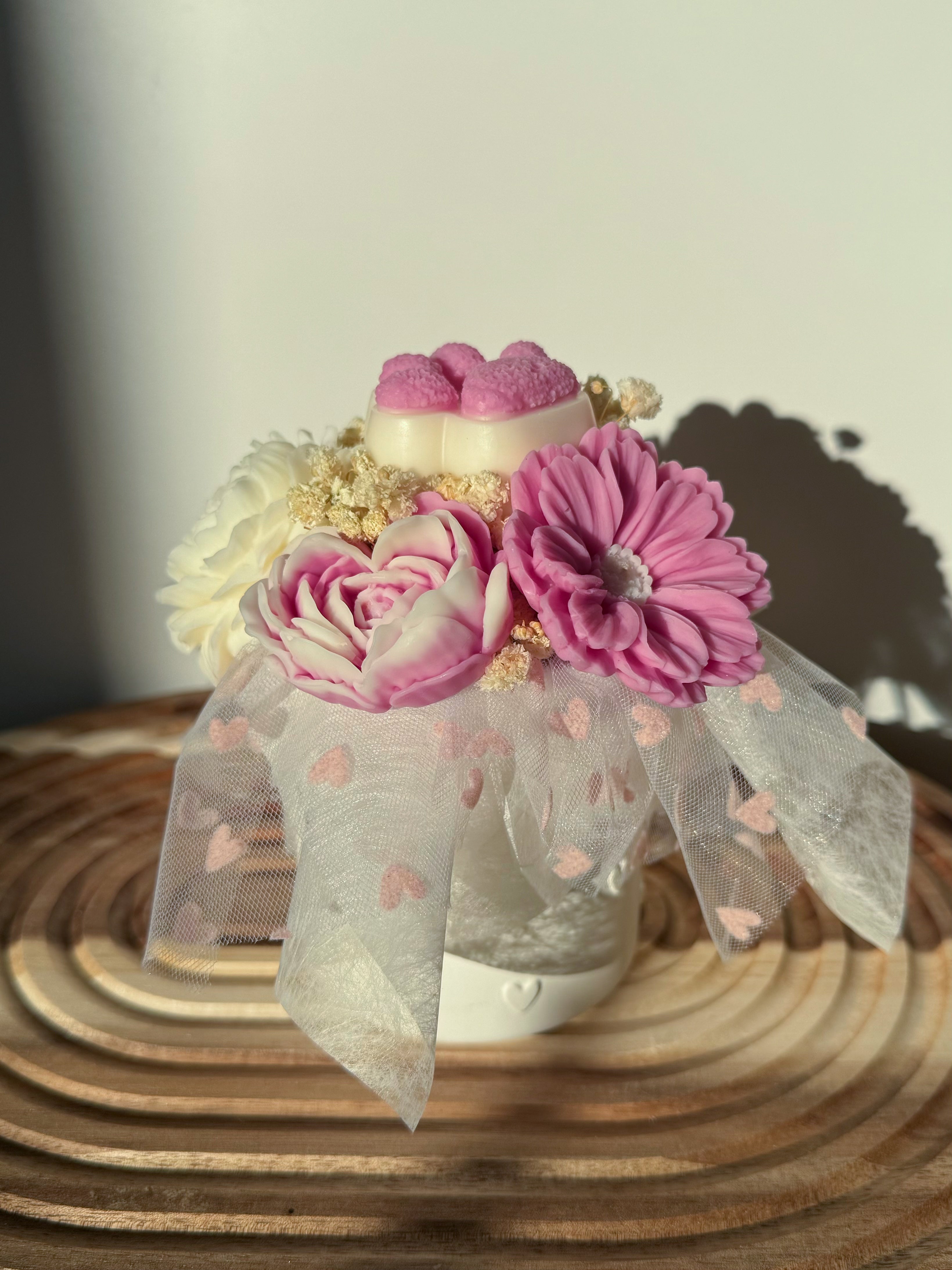 Wachsblumenstrauß „Pfötchenliebe“