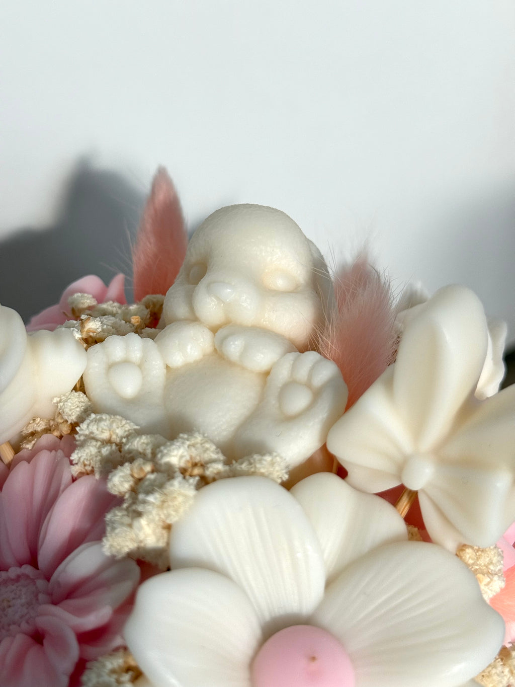 Wachsblumenstrauß „Bunny“