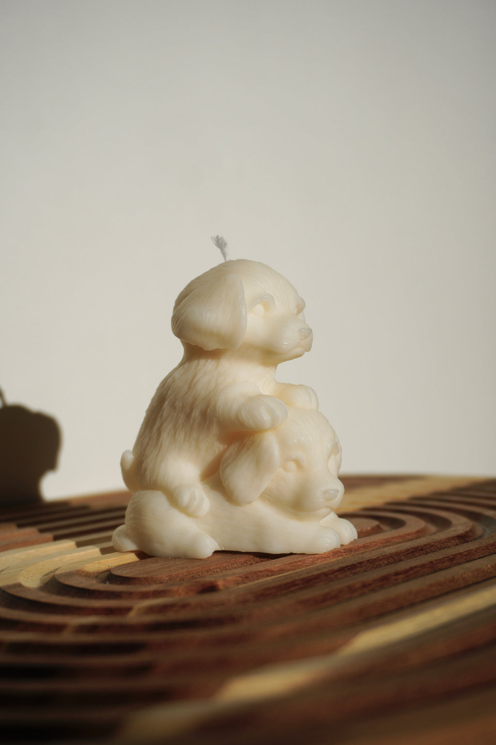 Standkerze „Hundekumpels“