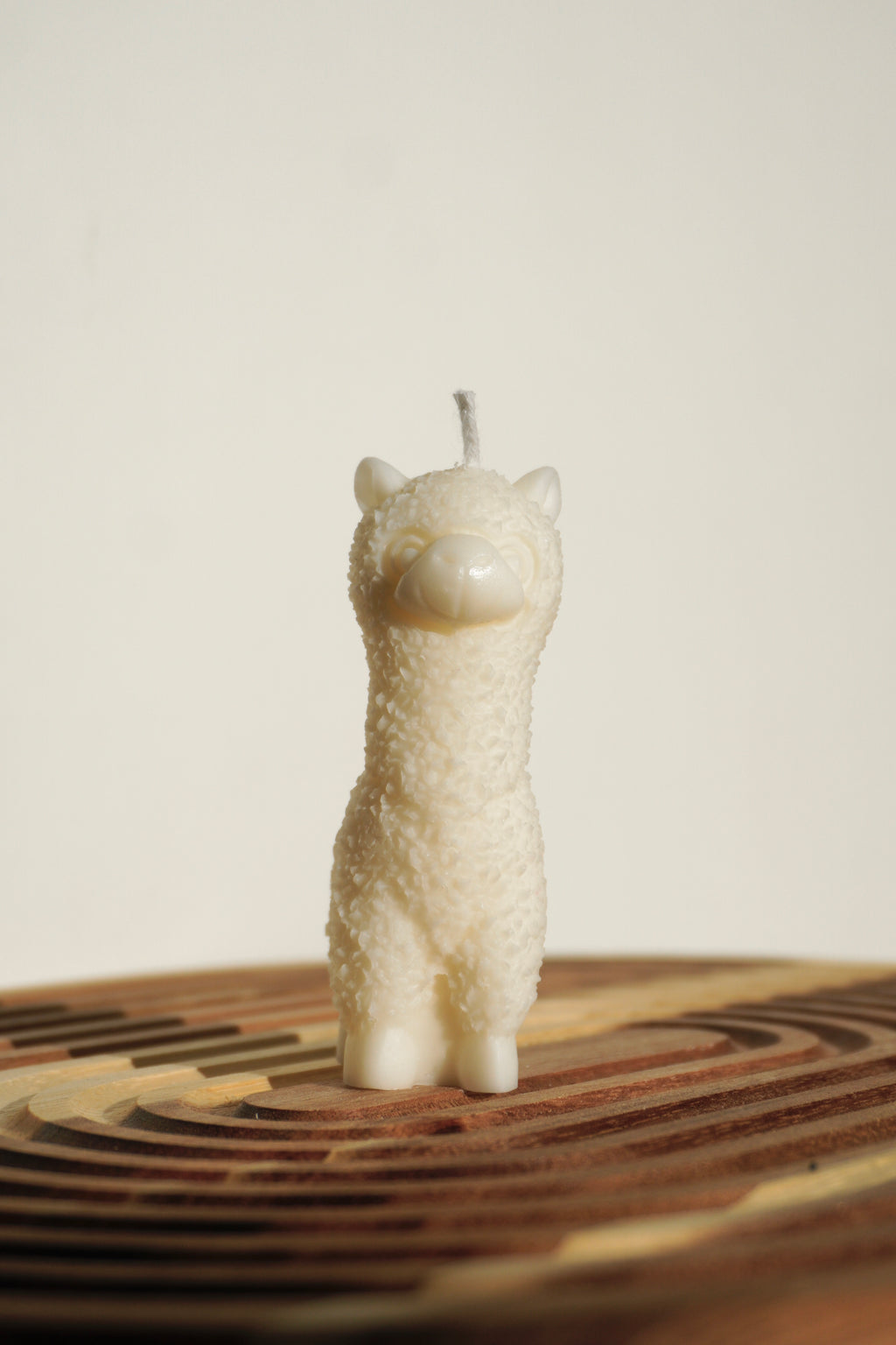 Standkerze „Alpaka“