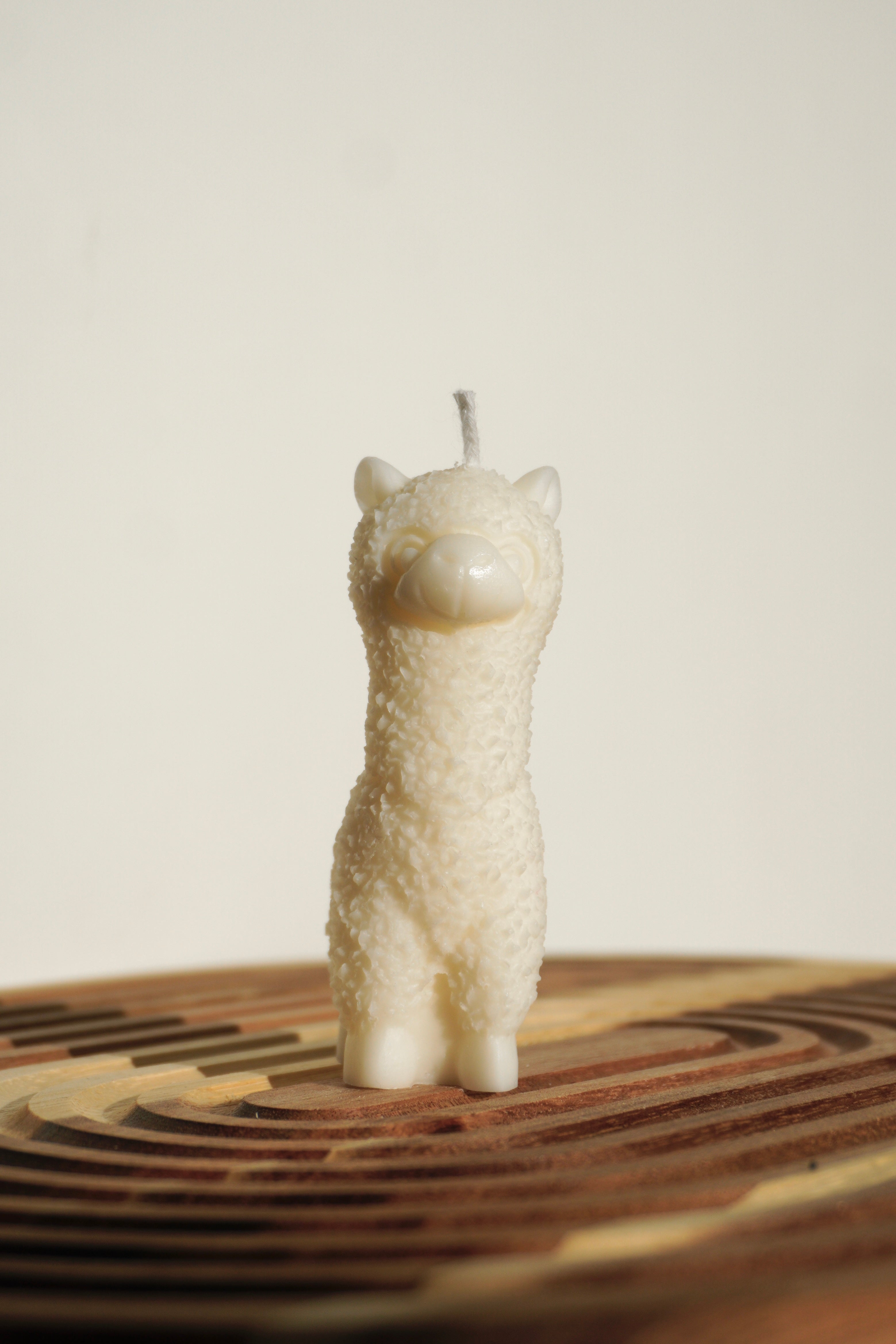 Standkerze „Alpaka“