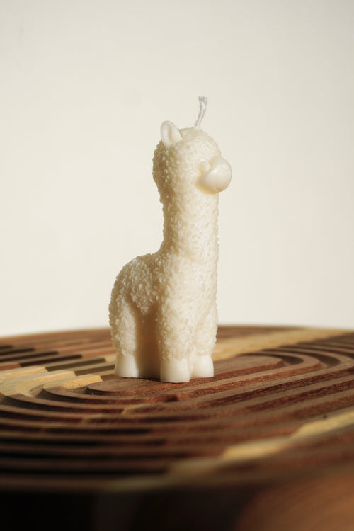 Standkerze „Alpaka“