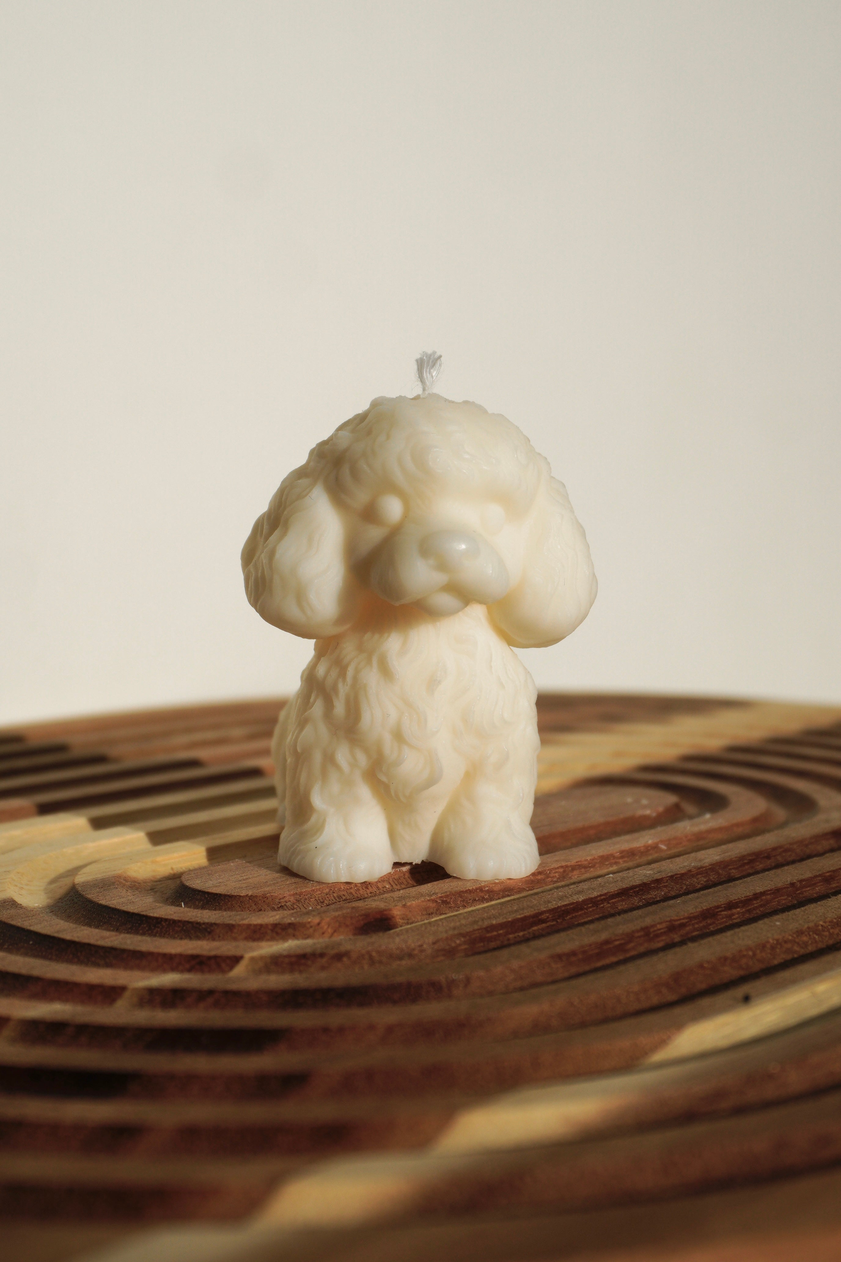 Standkerze „Pudel“