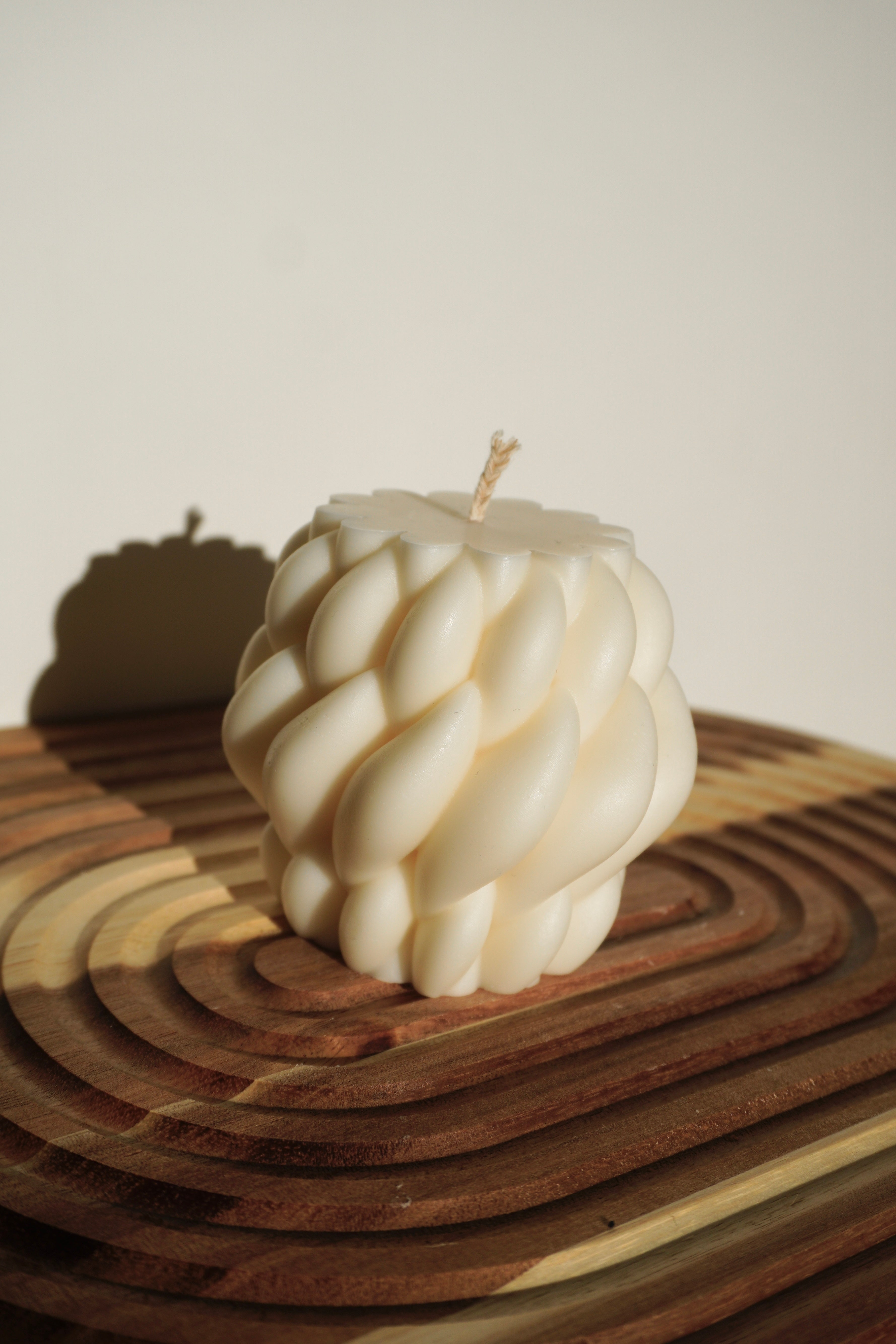 Standkerze „Twist“