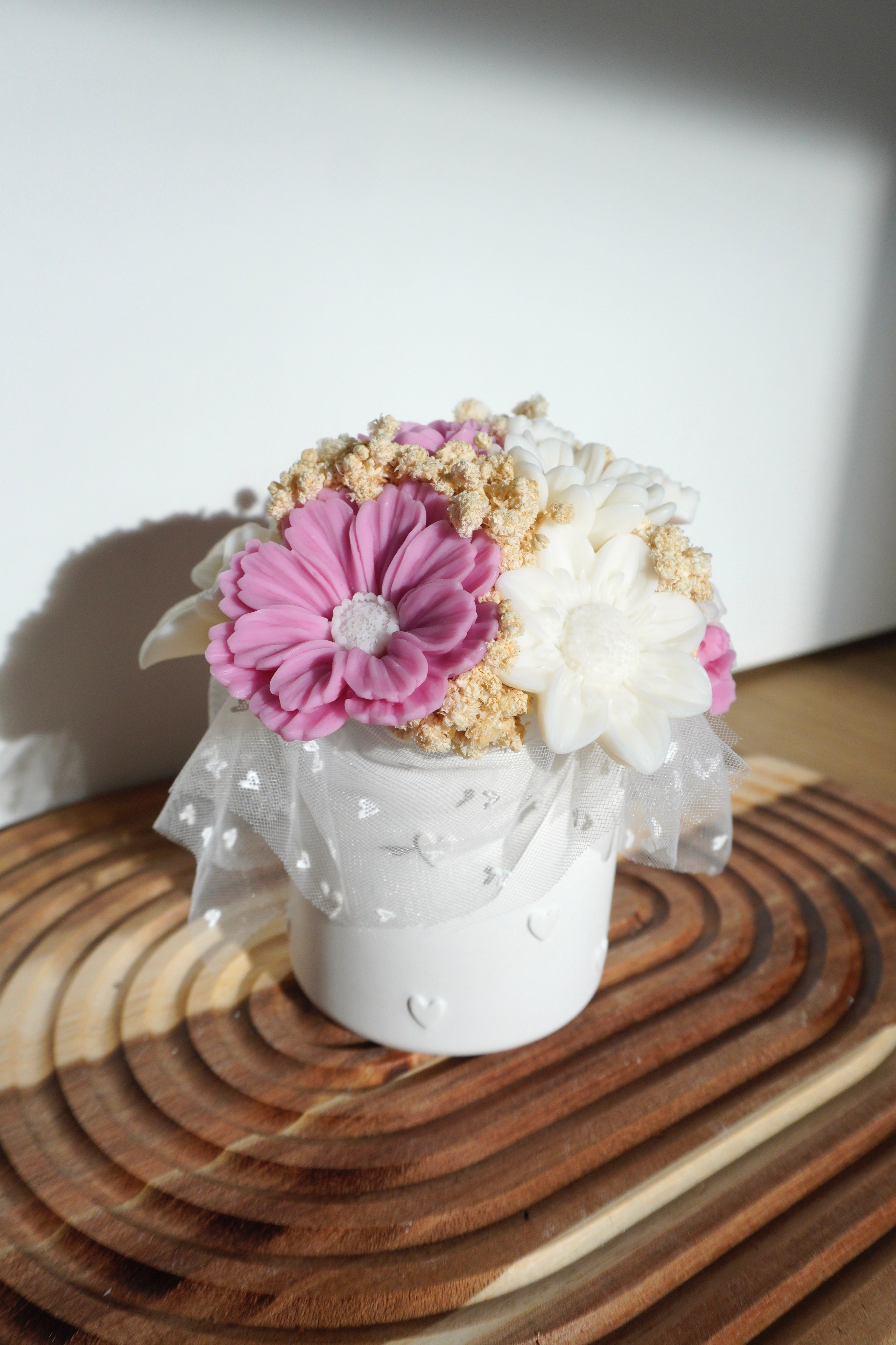 Wachsblumenstrauß „Love“