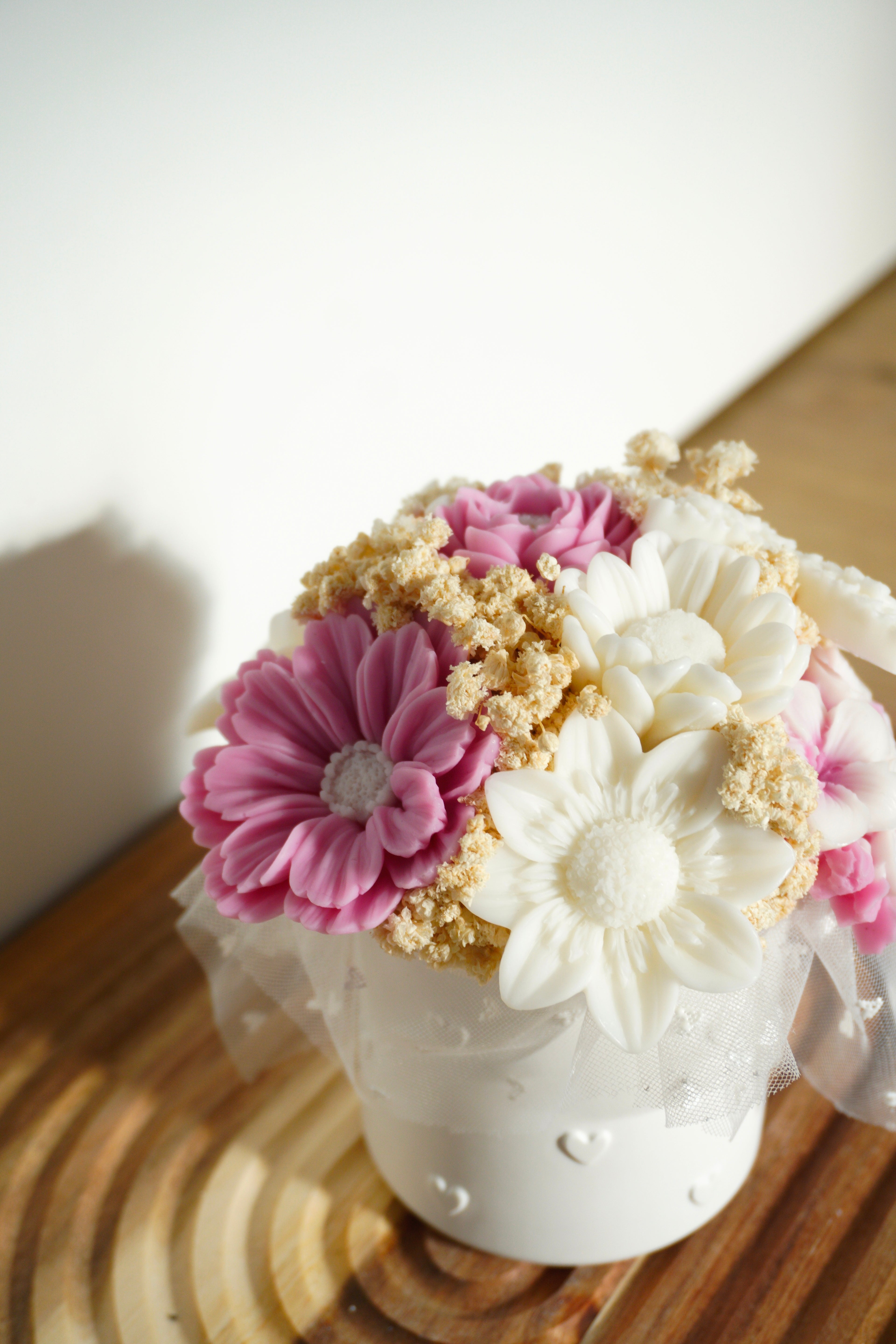 Wachsblumenstrauß „Love“