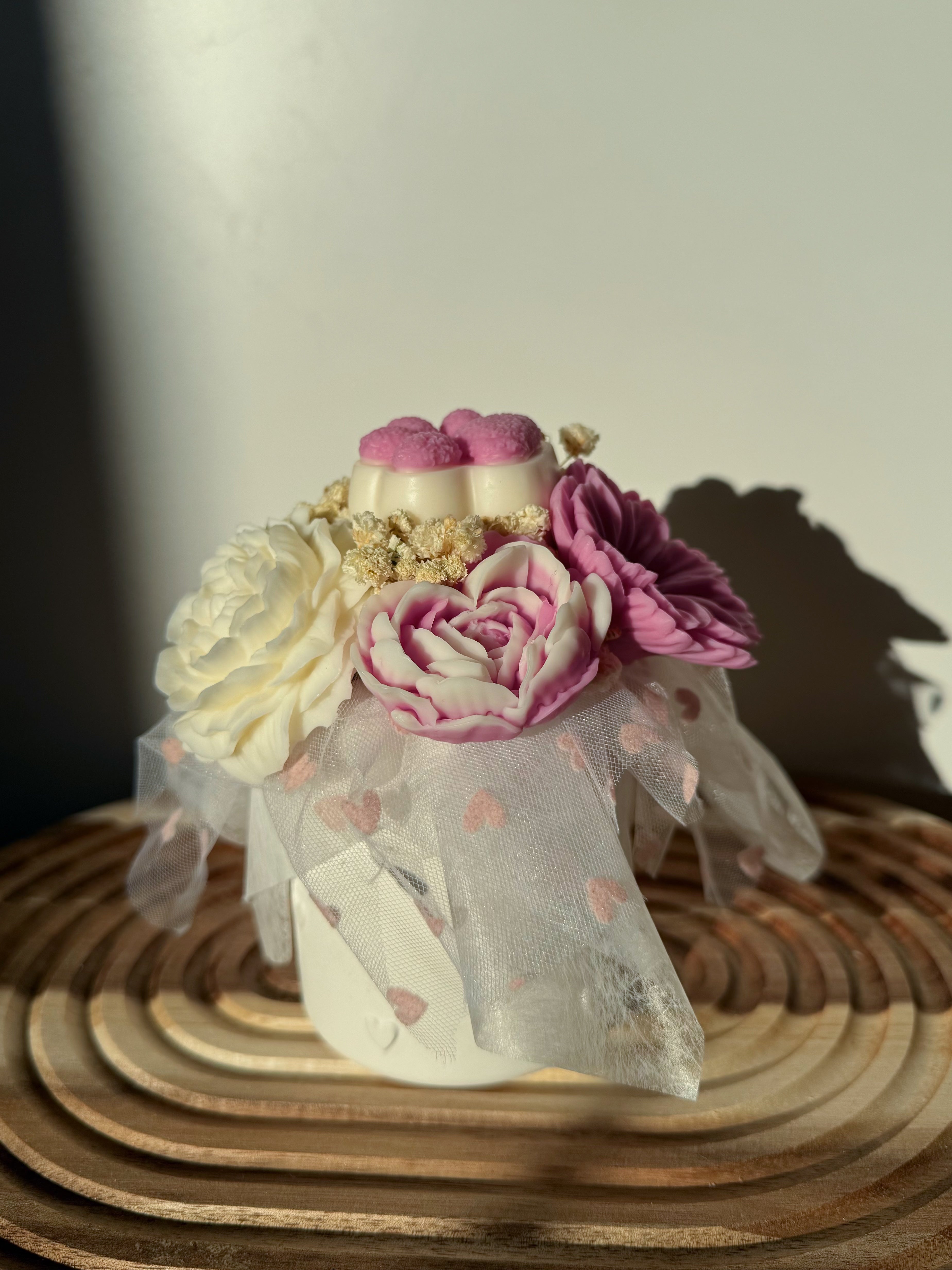 Wachsblumenstrauß „Pfötchenliebe“