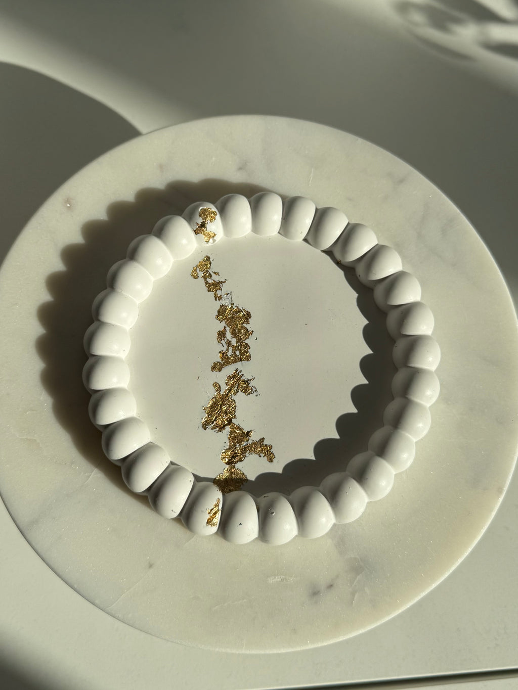 Dekoschale „Golden Flow“